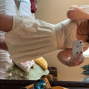 american eagle ivory dress 🌞